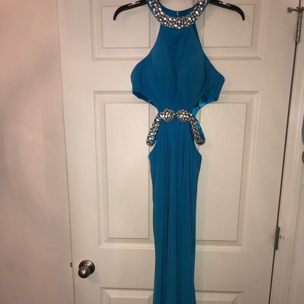 Goregous Turquoise Evening/Prom Dress